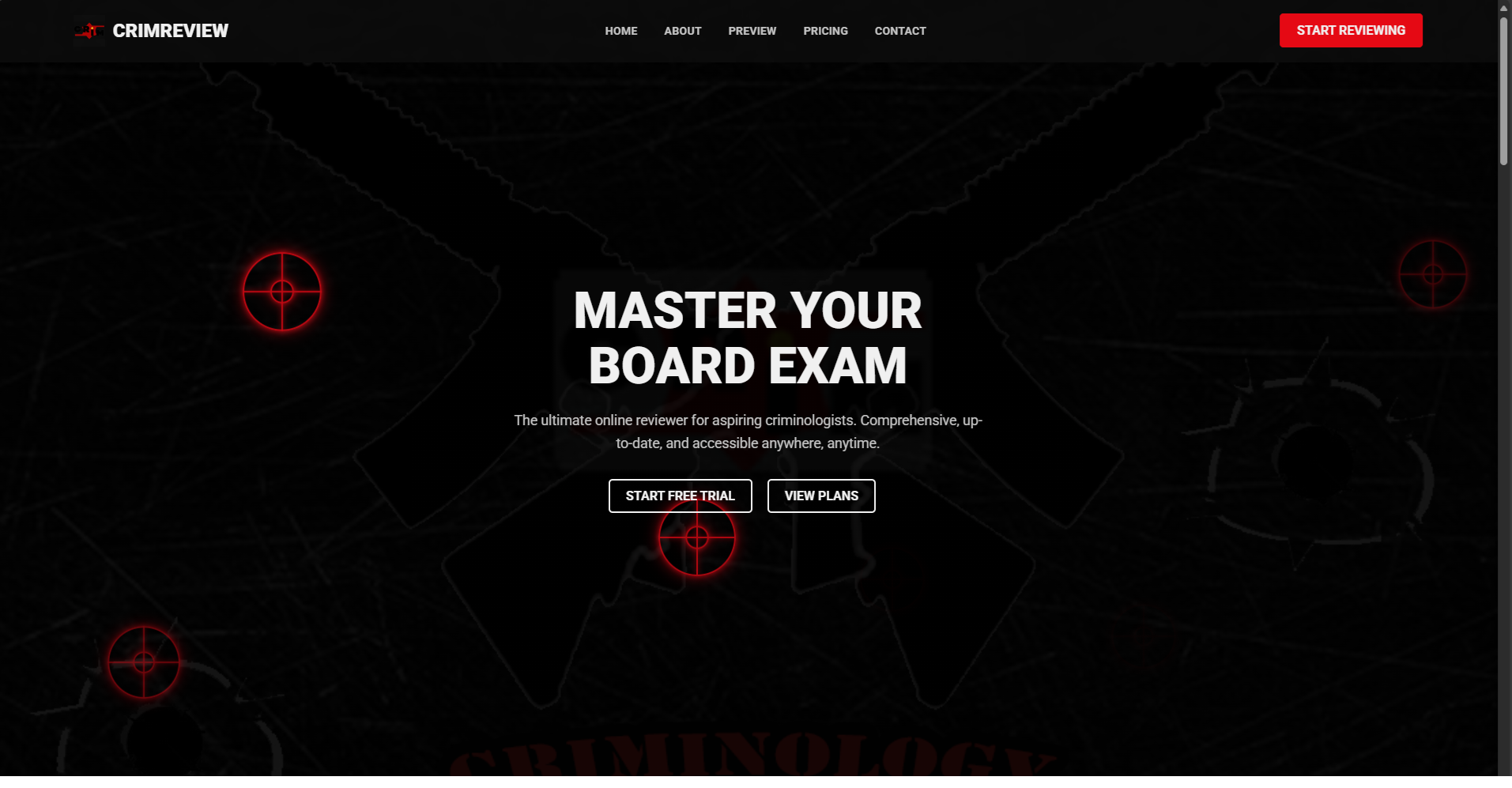 Reviewer Project Screenshot